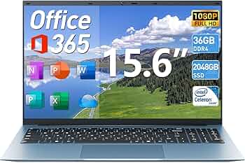 Amazon.com: Naclud 15.6 Inch Laptops, Windows 11 Laptop with